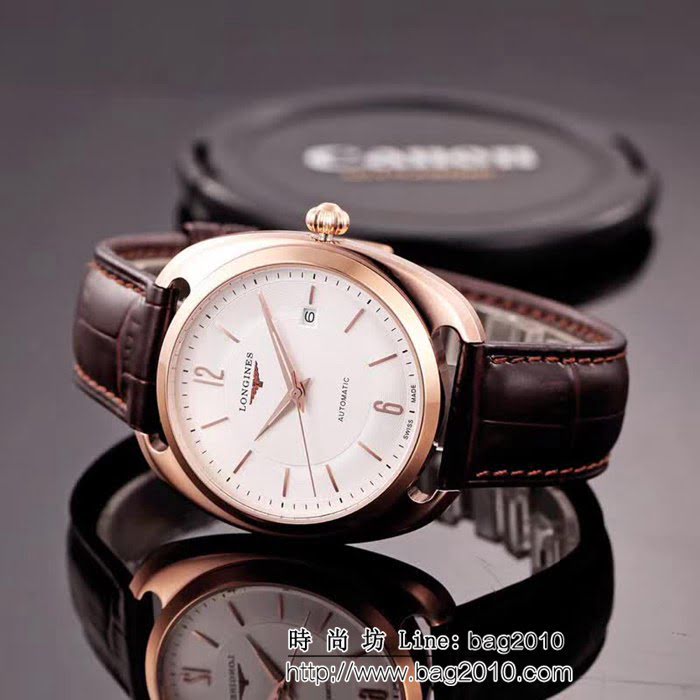 LONGINES浪琴 經典大三針 全自動機械 精品男士腕表 WSS0255